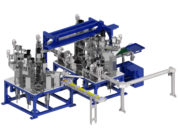 子弹装配测试线、军工装配测试生产线