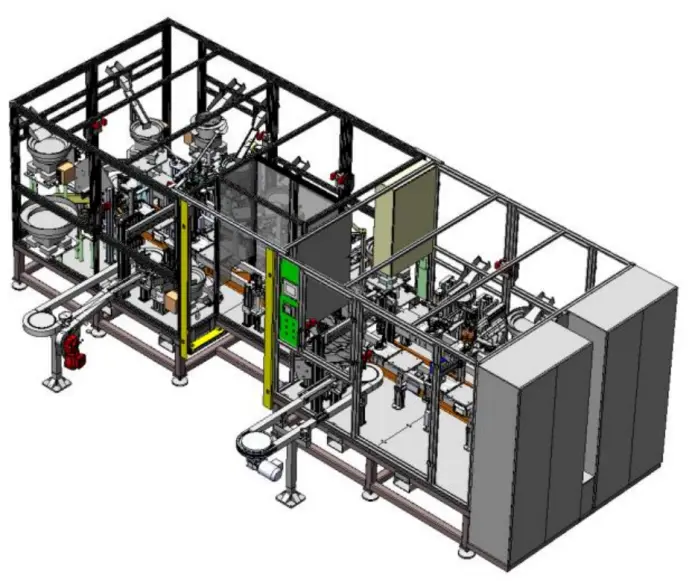 张紧器装配测试线、装配测试线